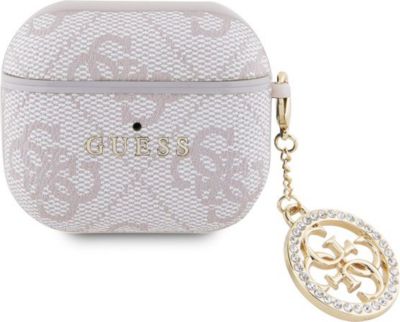 Etui GUESS pour Airpods 3 4G Script avec Charm