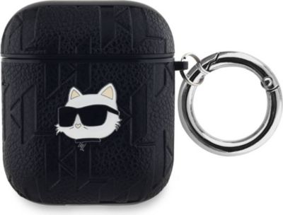 Etui KARL LAGERFELD AirPods 1/2 Choupette Gaufré Coque