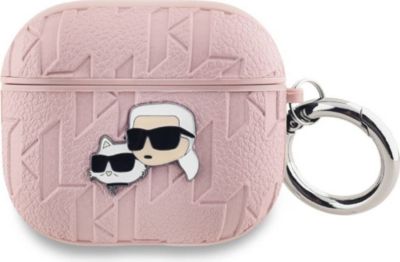 Etui KARL LAGERFELD AirPods 3 à Motif Karl et Choupette