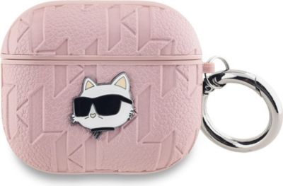 Etui KARL LAGERFELD AirPods 3 Choupette Gaufré Coque