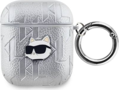 Etui KARL LAGERFELD AirPods 1/2 Choupette Gaufré Coque