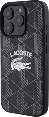 Coque LACOSTE pour iPhone 16 Plus MagSafe Petit Piqué