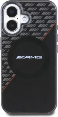 Coque MERCEDES iPhone 16 Plus MagSafe Rhombs Coque