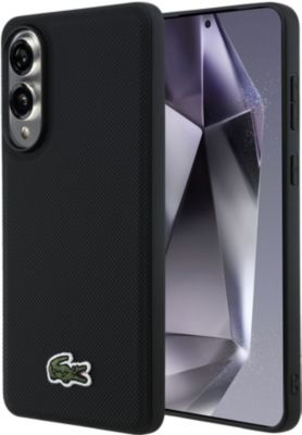 Coque SAMSUNG Galaxy S25 Edge Magnet Noir Lacoste