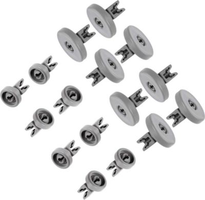 Roulette de panier ELECTROLUX Lot de 16 roulettes (8 paniers supèrieur