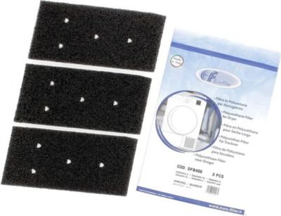 Pièce détachée WHIRLPOOL Lot de 3 filtres mousse 481010716911