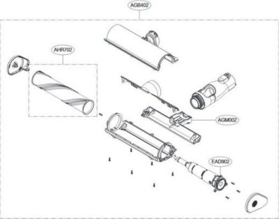 Brosse LG Brosse repère AGB402 AGB74272432