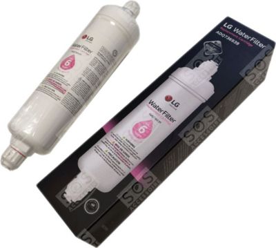 Filtre anticalcaire LG Lot de 2 Filtres à eau d'origine BL9808 Filtre anticalcaire LG Lot de 2 Filtres à eau d'origine BL9808