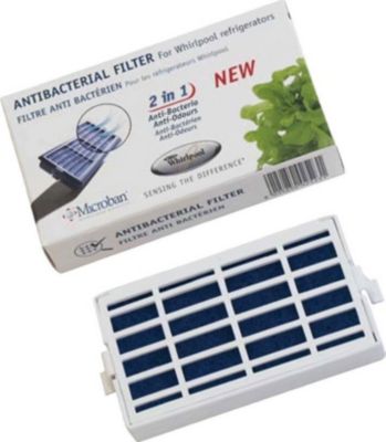 Filtre anticalcaire WHIRLPOOL Filtre antibactérien d'origine Microban