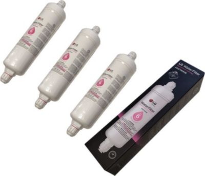 Filtre anticalcaire LG Lot de 3 Filtres à eau d'origine ADQ7369