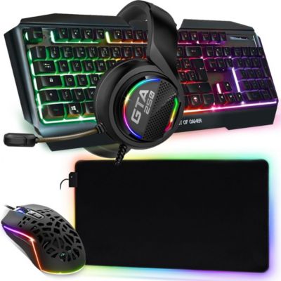 Pack clavier et souris gamer GENERIQUE Pack Gamer CHEATER EVO Clavier Souris Ca