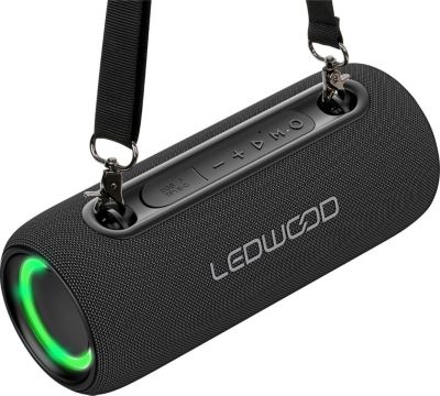 Enceinte nomade LEDWOOD XS200 LED Bluetooth RADIO IPX5