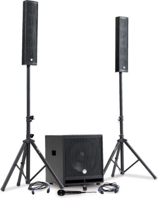 Pack sono BM SONIC Pack Sono DJ BMS-15-SLIM-BT, 1200W Micro