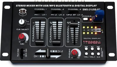 Table de mixage BM SONIC 4 voies USB BLUETOOTH Table de mixage BM SONIC 4 voies USB BLUETOOTH