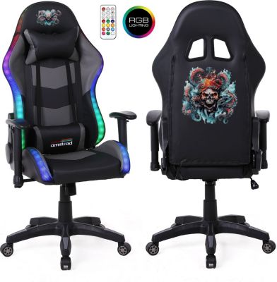 Chaise gaming AMSTRAD ELITE-LED-KRAKEN - LED RGB