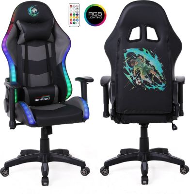 Chaise gaming AMSTRAD ELITE-LED-SOCCER - LED RGB