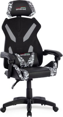 Chaise gaming AMSTRAD AMS-SNIPER coloris noir & camouflage
