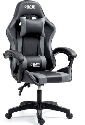 Chaise gaming AMS GAMING GAMER02-GREY