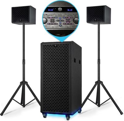 Pack sono BM SONIC BMS-PRO1208-DJ 2000W SUB 700W RMS BT USB