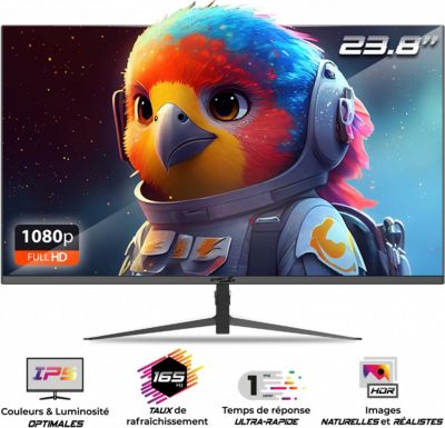 BenQ Mobiuz EX240N Ecran PC Gaming, Full HD, 23.8 pouces, 165hz, 1ms, HDMI  and DP compatible 120 Hz pour PS5, Xbox Series X and Series : :  Informatique