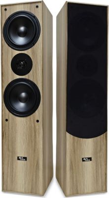Pack enceinte Home Cinéma EVIDENCE ACOUSTICS EA700-WOOD 3 voies Bass Reflex 2x500W