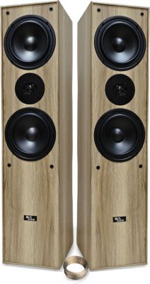 Pack enceinte Home Cinéma EVIDENCE ACOUSTICS EA700-WOOD 3 voies Bass Reflex 1000W
