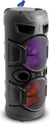 Enceinte nomade LEDWOOD PLUTON 300W TWS Batterie Effets Lumineux
