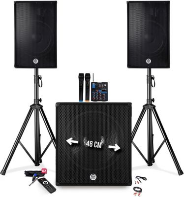 Pack sono BM SONIC Pack sonorisation - BM SONIC BMS-1815 -