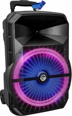 Enceinte sono MYDEEJAY MDJ12 RVB 600W 12" LEDs RGB Bluetooth Mi