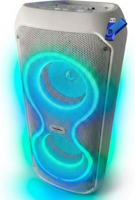 Enceinte nomade INOVALLEY INOVALLEY Enceinte Bluetooth 400W Blanc