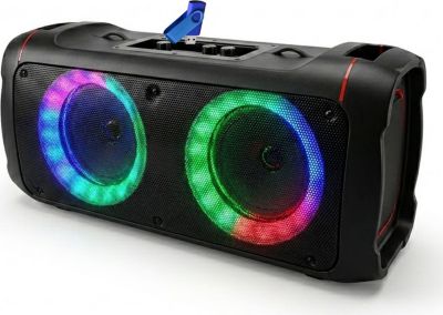 Enceinte nomade BM SONIC HP360 400W BT5.2 Radio FM SD 32Go Noir