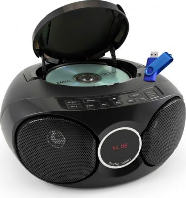 Lecteur CD INOVALLEY Boombox R204 Radio CD MP3, Bluetooth, US