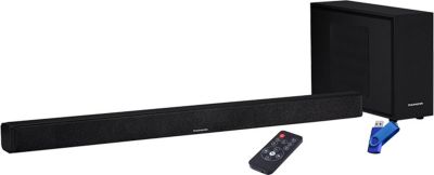 Enceinte nomade LEDWOOD Barre de son MyTHOMSON SB250BT avec cais