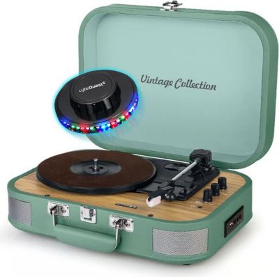 Platine vinyle MUSE Platine vinyle stéréo Muse MT201-WW, 33/