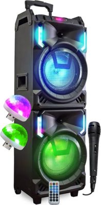 Enceinte nomade BM SONIC 00W SONO DJ AUTONOME XXL USB Bluetooth