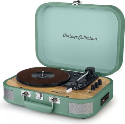 Platine vinyle MUSE Platine vinyle stéréo Muse MT201-WW, 33/