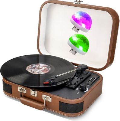 Platine vinyle BM SONIC Platine Vinyle Disques 33,45,78 trs, Mul