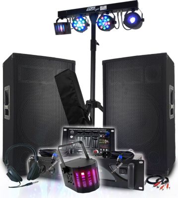 Pack sono BM SONIC Ampli 2000W + Table + Lights