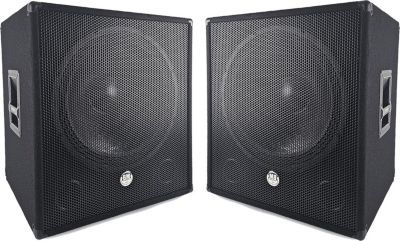 Pack sono BM SONIC double caissons sub 18 pouces BMS-18
