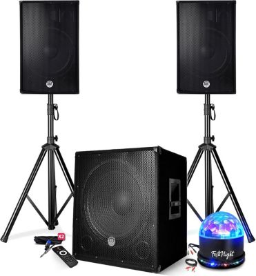 Pack sono BM SONIC Pack sonorisation DJ PRESTATIONS BM SONI