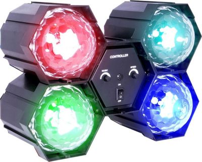 Jeu de lumières FX-LAB G017KG LED cristal à 4 voies