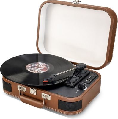 Platine vinyle INOVALLEY portable Bluetooth rétro TD14