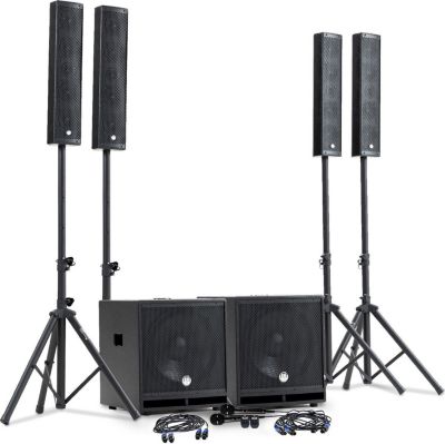 Pack sono BM SONIC Pack Sono DJ BMS-15-SLIM-BT 2400W Micros
