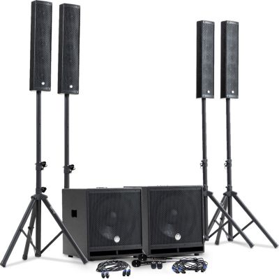 Pack sono BM SONIC Pack Sono DJ BMS-15-SLIM-BT 2400W Micros Pack sono BM SONIC Pack Sono DJ BMS-15-SLIM-BT 2400W Micros