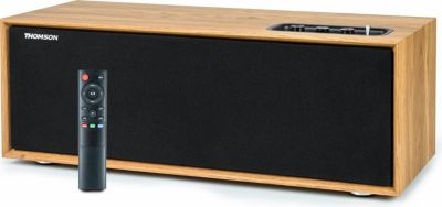 Enceinte bibliothèque THOMSON Enceinte Hifi résidentielle 150W en Bois
