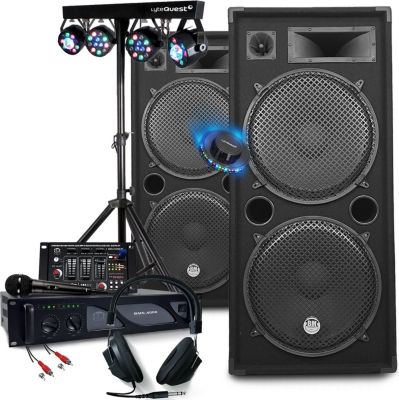 Pack sono BM SONIC Pack SONO DJ COMPLET 3000W Amplification