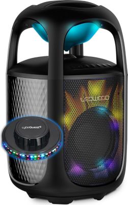 Enceinte nomade LEDWOOD Effet LED RVB