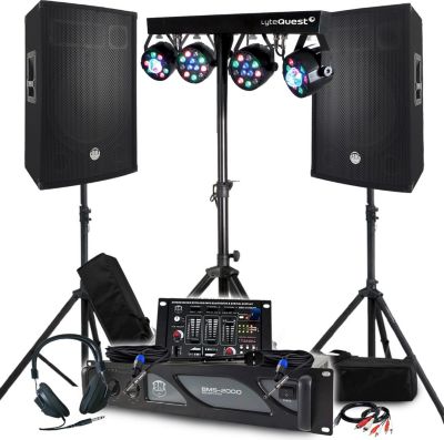 Pack sono BM SONIC Ampli 2000W + Table + Lights