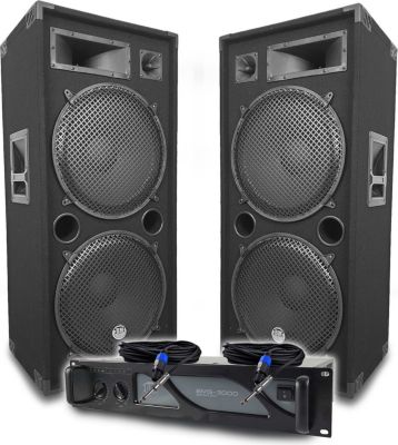 Pack sono BM SONIC Enceintes 2x2000W