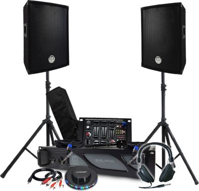 Pack sono BM SONIC Sono 1600W Mixage USB Bluetooth